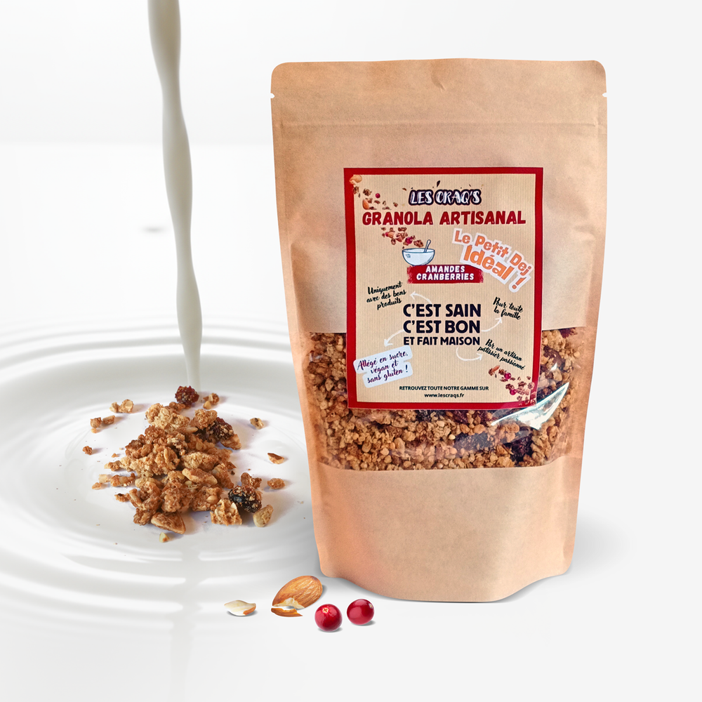 Granola cranberries & amandes